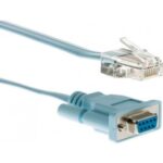Cable Adapter Converter Connector 1.8M RJ45 Plug to DB9 D-SUB VGA 9 Pin Male-1