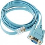 Cable Adapter Converter Connector 1.8M RJ45 Plug to DB9 D-SUB VGA 9 Pin Male